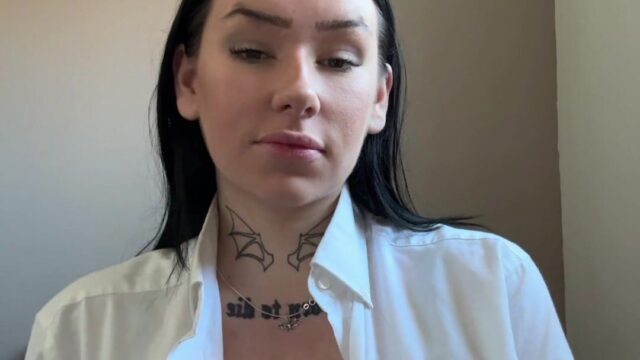 British teen with big tits dominates you JOI