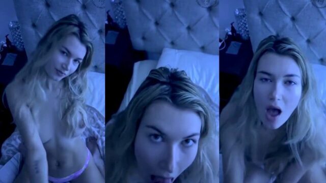 Sabrina Vaz POV Sloppy Blowjob Cum Onlyfans Video Leaked