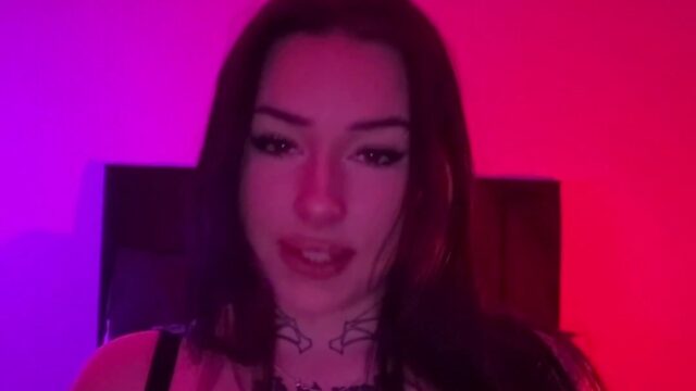 Horny British teen dirty talk